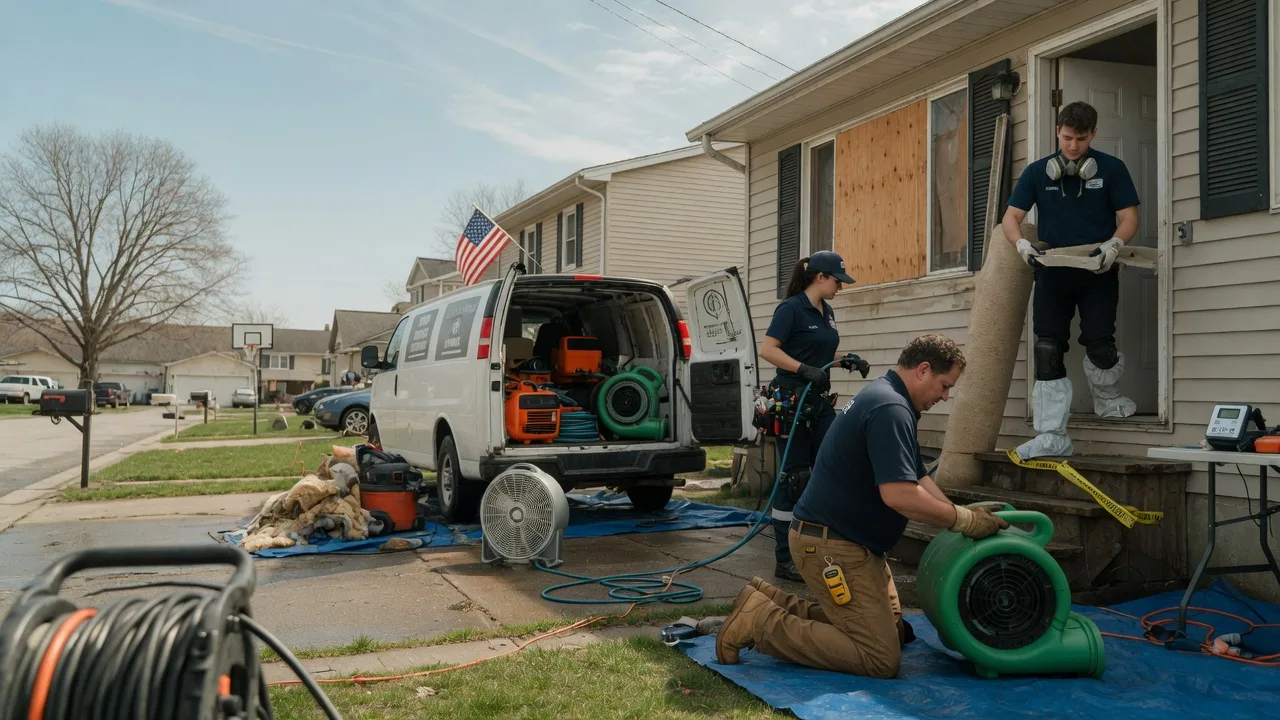 Water Damage Restoration in Green Ridge, MO near me